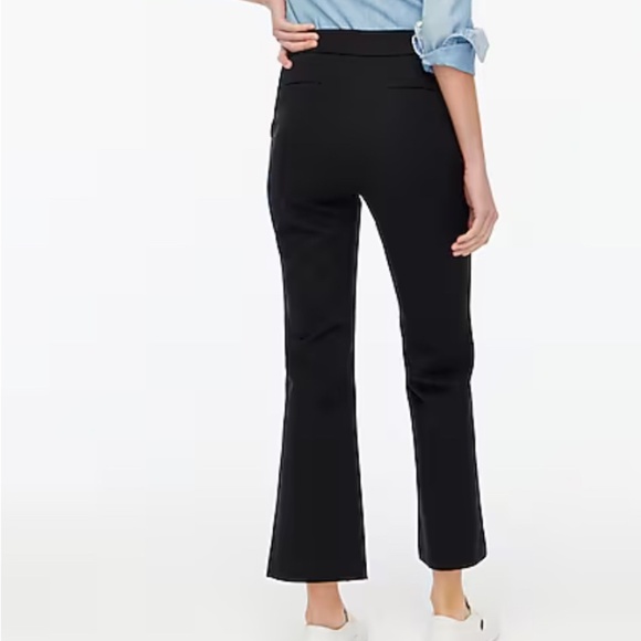 NWT J. Crew Factory Black Kelsey flare pant SZ 8 - Picture 2 of 7